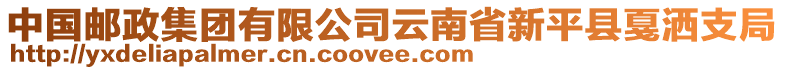 中國郵政集團(tuán)有限公司云南省新平縣戛灑支局