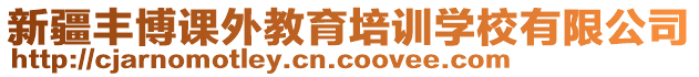 新疆豐博課外教育培訓(xùn)學(xué)校有限公司