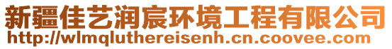 新疆佳藝潤宸環(huán)境工程有限公司