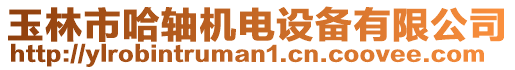 玉林市哈軸機電設備有限公司