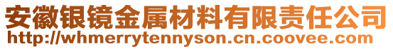 安徽銀鏡金屬材料有限責(zé)任公司