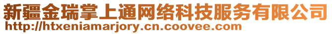 新疆金瑞掌上通網(wǎng)絡(luò)科技服務(wù)有限公司