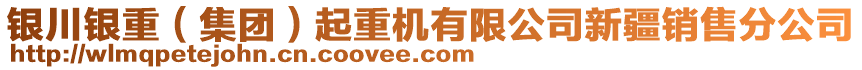 銀川銀重（集團(tuán)）起重機(jī)有限公司新疆銷售分公司