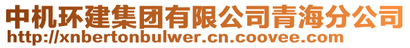 中機(jī)環(huán)建集團(tuán)有限公司青海分公司