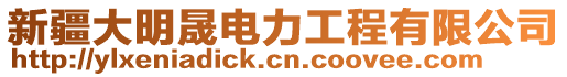 新疆大明晟電力工程有限公司