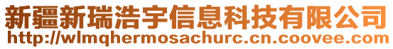 新疆新瑞浩宇信息科技有限公司