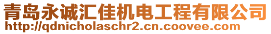 青島永誠(chéng)匯佳機(jī)電工程有限公司