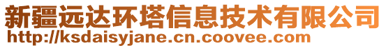 新疆遠達環(huán)塔信息技術有限公司