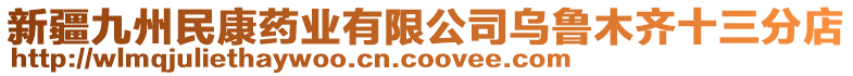 新疆九州民康藥業(yè)有限公司烏魯木齊十三分店