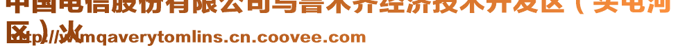 中國電信股份有限公司烏魯木齊經(jīng)濟(jì)技術(shù)開發(fā)區(qū)（頭屯河
區(qū)）火