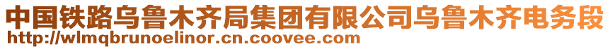 中國(guó)鐵路烏魯木齊局集團(tuán)有限公司烏魯木齊電務(wù)段