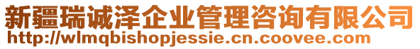 新疆瑞誠(chéng)澤企業(yè)管理咨詢有限公司