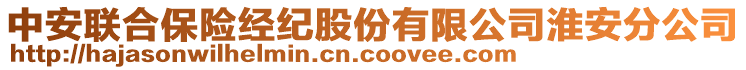 中安聯(lián)合保險(xiǎn)經(jīng)紀(jì)股份有限公司淮安分公司