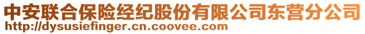 中安聯(lián)合保險經(jīng)紀(jì)股份有限公司東營分公司