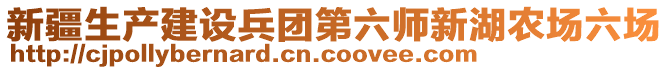 新疆生產(chǎn)建設兵團第六師新湖農(nóng)場六場