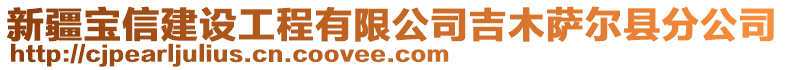 新疆寶信建設工程有限公司吉木薩爾縣分公司