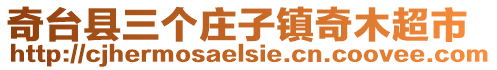 奇臺(tái)縣三個(gè)莊子鎮(zhèn)奇木超市