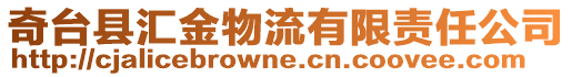 奇臺縣匯金物流有限責任公司