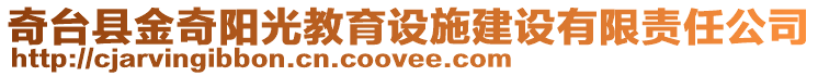 奇臺(tái)縣金奇陽光教育設(shè)施建設(shè)有限責(zé)任公司