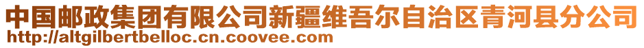 中國(guó)郵政集團(tuán)有限公司新疆維吾爾自治區(qū)青河縣分公司