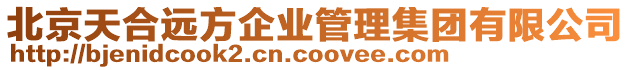 北京天合遠方企業(yè)管理集團有限公司