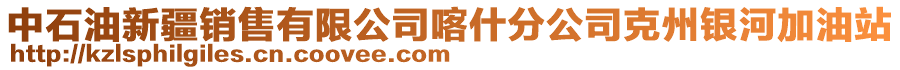 中石油新疆銷售有限公司喀什分公司克州銀河加油站