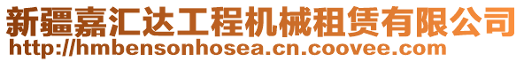 新疆嘉匯達(dá)工程機(jī)械租賃有限公司