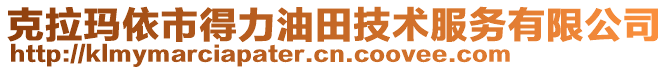 克拉瑪依市得力油田技術服務有限公司