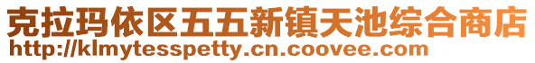 克拉瑪依區(qū)五五新鎮(zhèn)天池綜合商店