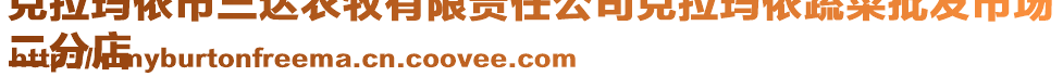 克拉瑪依市三達(dá)農(nóng)牧有限責(zé)任公司克拉瑪依蔬菜批發(fā)市場
二分店