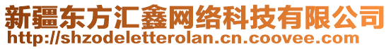 新疆東方匯鑫網(wǎng)絡(luò)科技有限公司