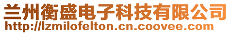 蘭州衡盛電子科技有限公司