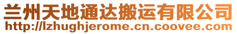 蘭州天地通達搬運有限公司