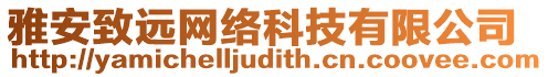 雅安致遠網(wǎng)絡(luò)科技有限公司