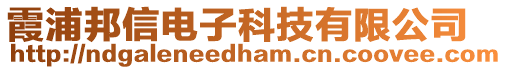 霞浦邦信电子科技有限公司