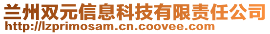 兰州双元信息科技有限责任公司