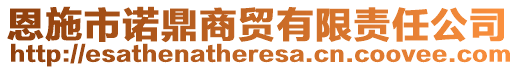 恩施市諾鼎商貿(mào)有限責(zé)任公司