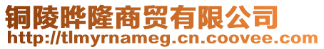 銅陵曄隆商貿(mào)有限公司