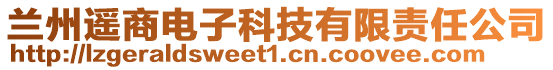 蘭州遙商電子科技有限責(zé)任公司