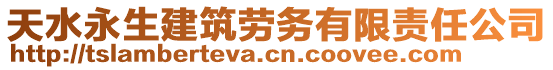 天水永生建筑勞務有限責任公司