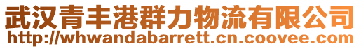 武漢青豐港群力物流有限公司