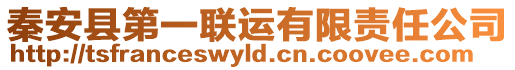 秦安縣第一聯(lián)運(yùn)有限責(zé)任公司