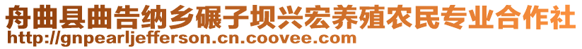 舟曲縣曲告納鄉(xiāng)碾子壩興宏養(yǎng)殖農(nóng)民專(zhuān)業(yè)合作社