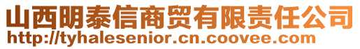 山西明泰信商貿(mào)有限責(zé)任公司