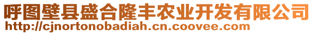 呼圖壁縣盛合隆豐農業(yè)開發(fā)有限公司