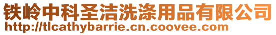 鐵嶺中科圣潔洗滌用品有限公司