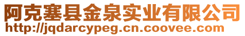 阿克塞縣金泉實業(yè)有限公司