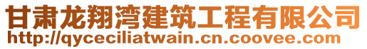 甘肅龍翔灣建筑工程有限公司