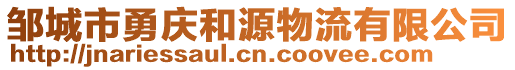 鄒城市勇慶和源物流有限公司