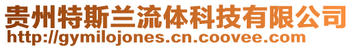 貴州特斯蘭流體科技有限公司